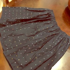 Navy Blue 100% Cotton KIDS Skirt